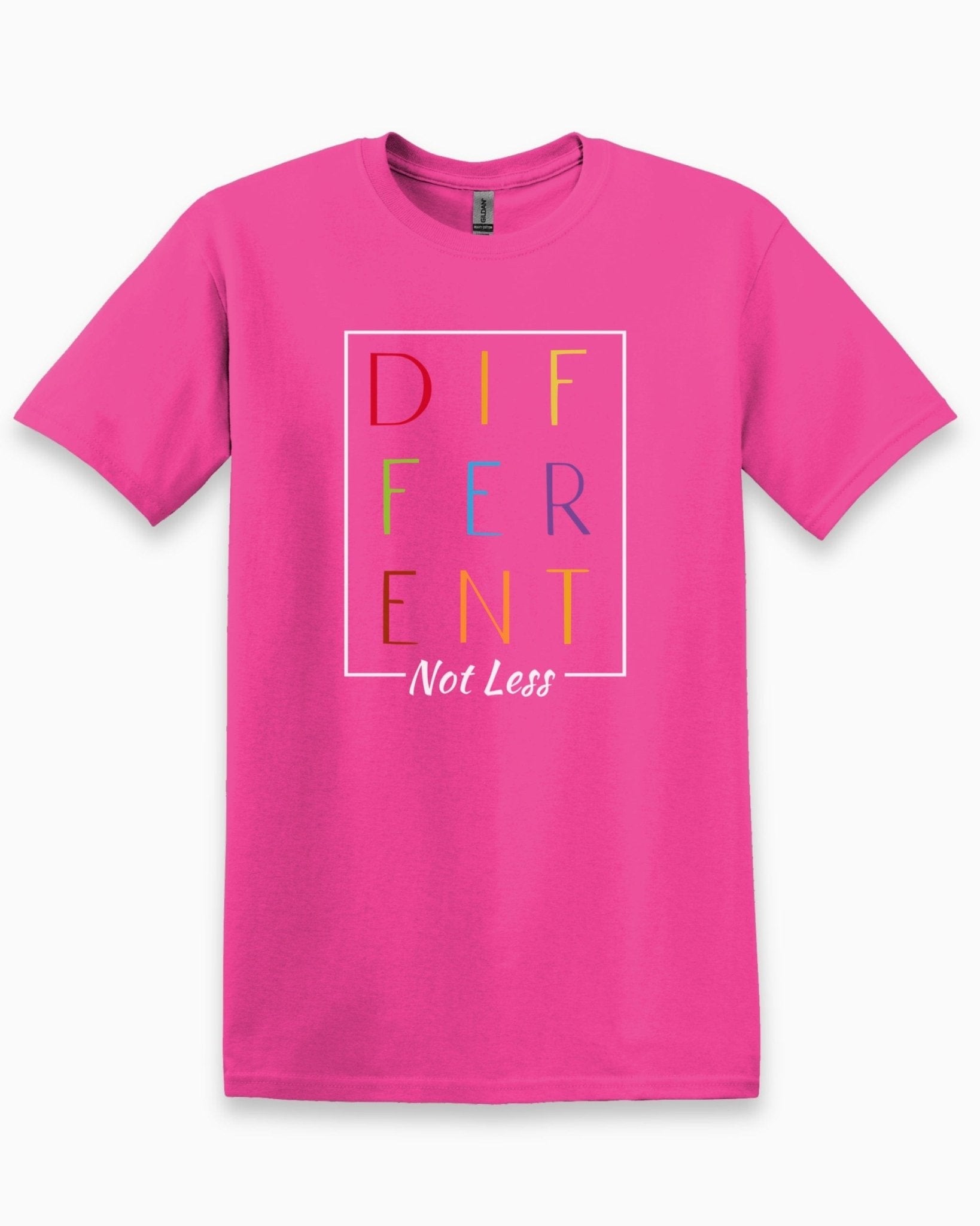 Autism T-Shirt - Different Not Less Tee - Daily Bloom