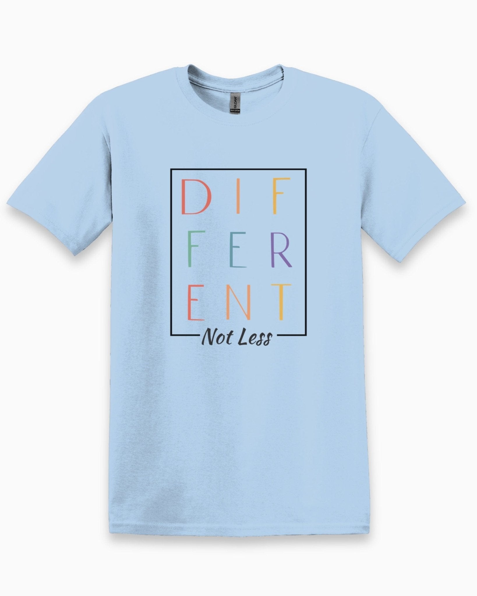 Autism T-Shirt - Different Not Less Tee - Daily Bloom