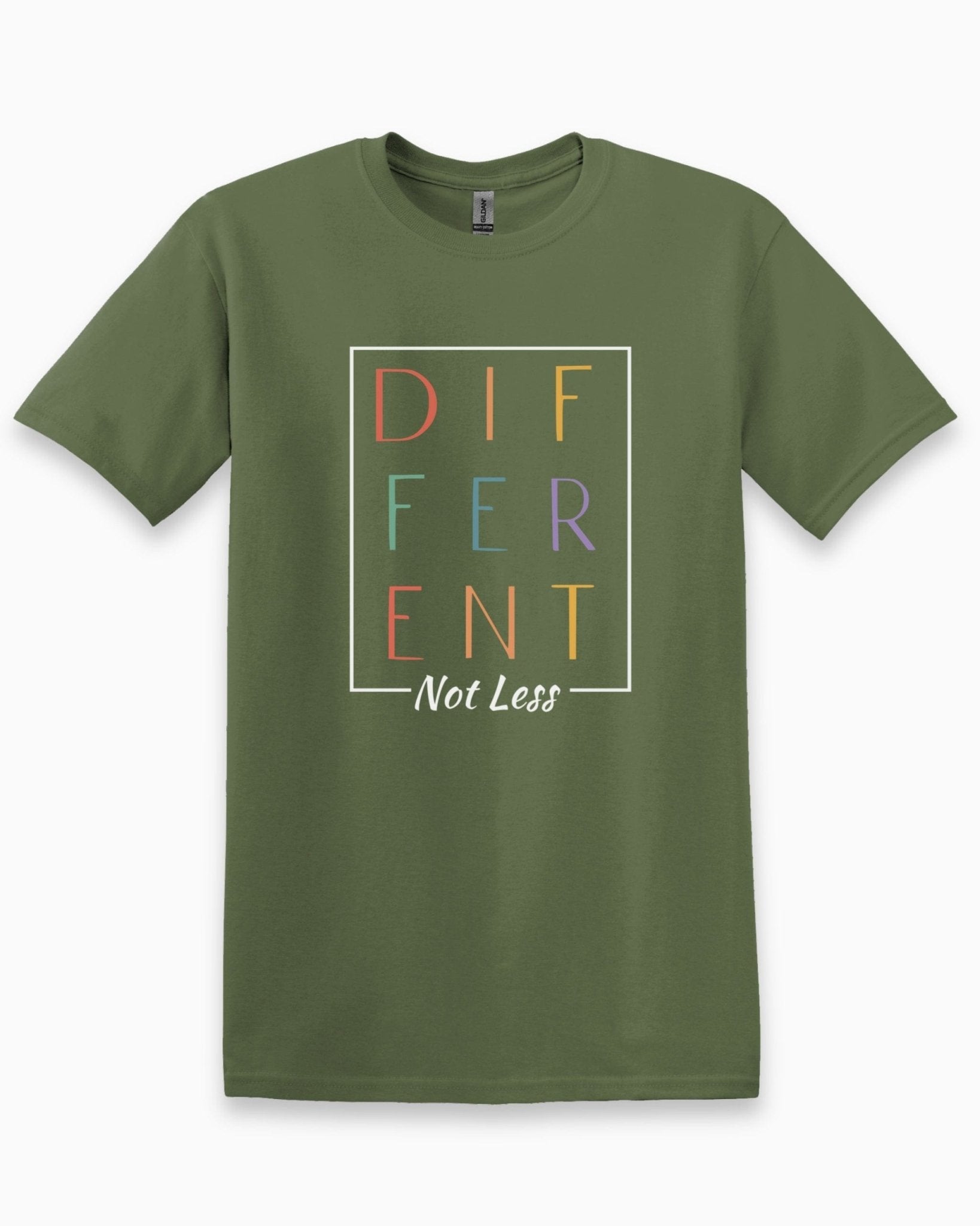 Autism T-Shirt - Different Not Less Tee - Daily Bloom