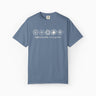 Autism T-Shirt - Different Petals Same Garden Flower Sketches Comfort Colors Tee - Daily Bloom