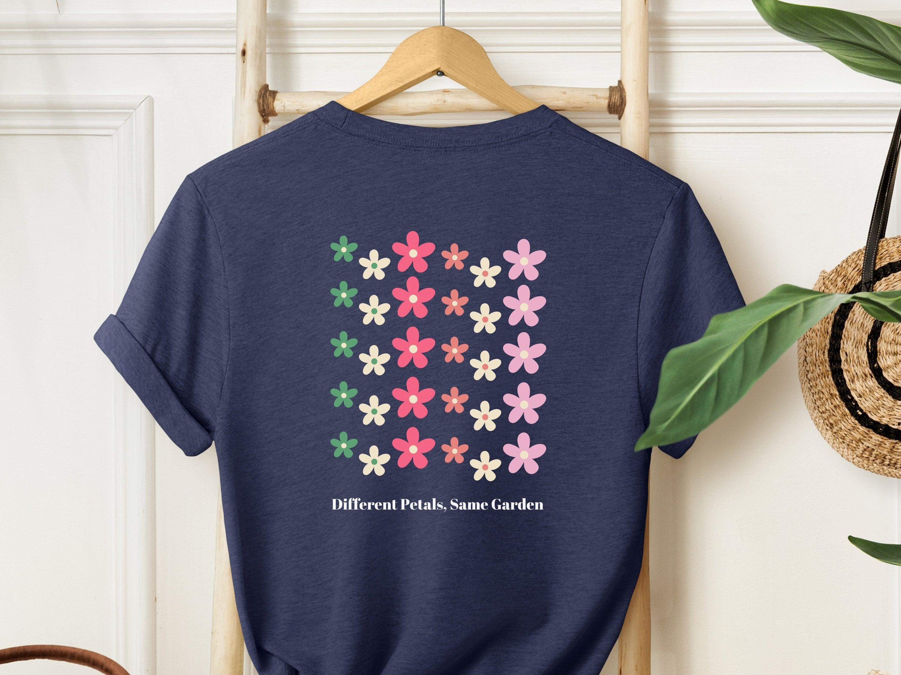  Back Print-Neurodiversity, ADHD & Autism Awareness & Acceptance T-Shirt by Daily Bloom