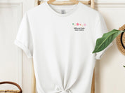 Different Petals Same Garden Tee w/ Back Print-Neurodiversity, ADHD & Autism Awareness & Acceptance T-Shirt by Daily Bloom