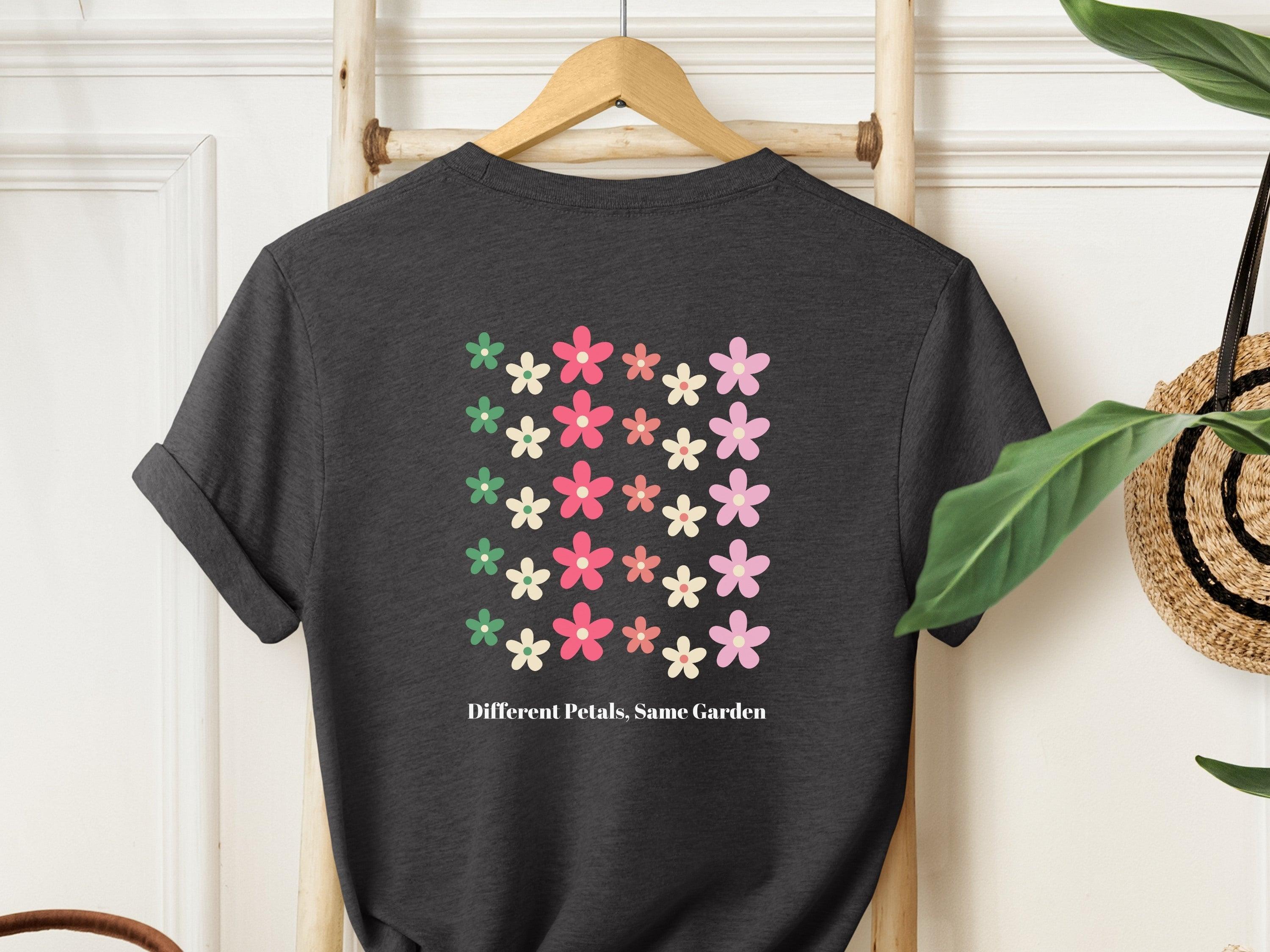  Back Print-Neurodiversity, ADHD & Autism Awareness & Acceptance T-Shirt by Daily Bloom