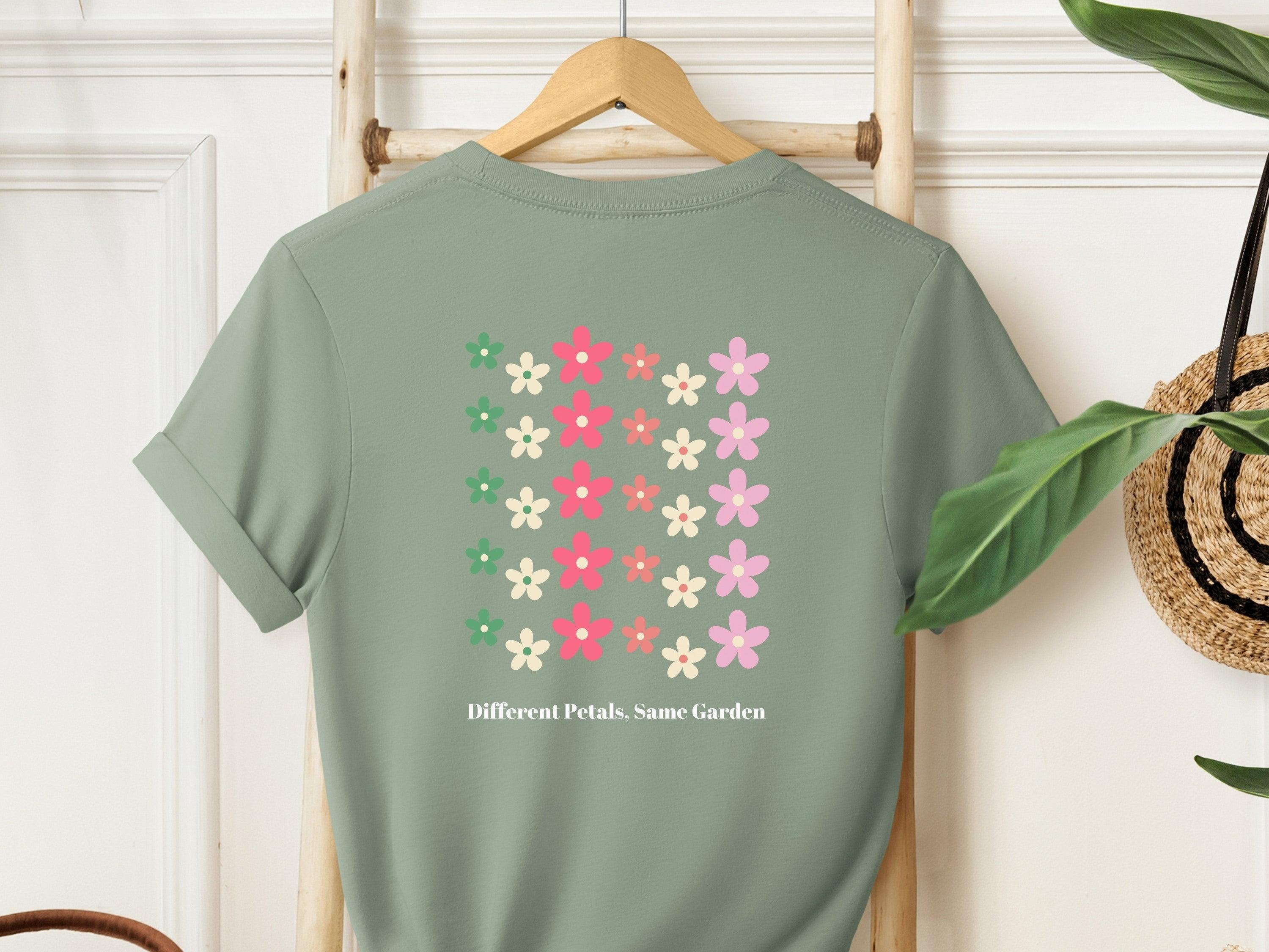  Back Print-Neurodiversity, ADHD & Autism Awareness & Acceptance T-Shirt by Daily Bloom