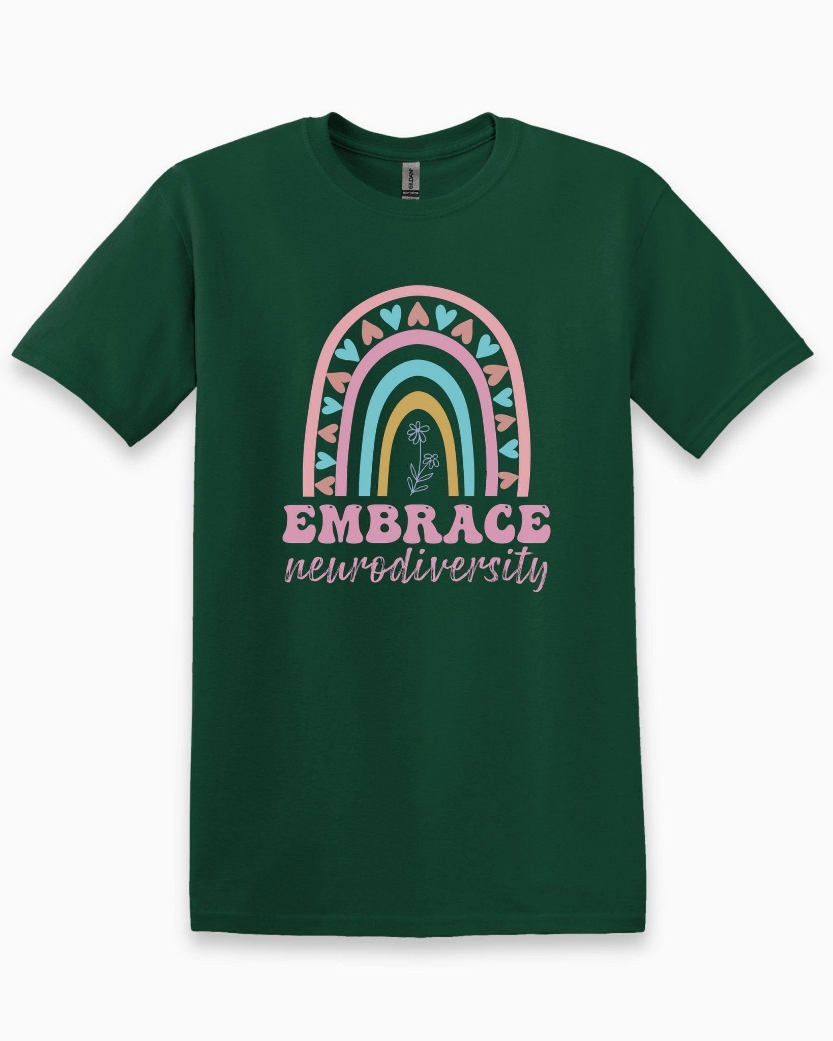 Autism T-Shirt - Embrace Neurodiversity Tee - Daily Bloom