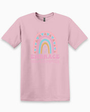 Embrace Neurodiversity Tee-Light Pink-Neurodiversity, ADHD & Autism Awareness & Acceptance T-Shirt by Daily Bloom