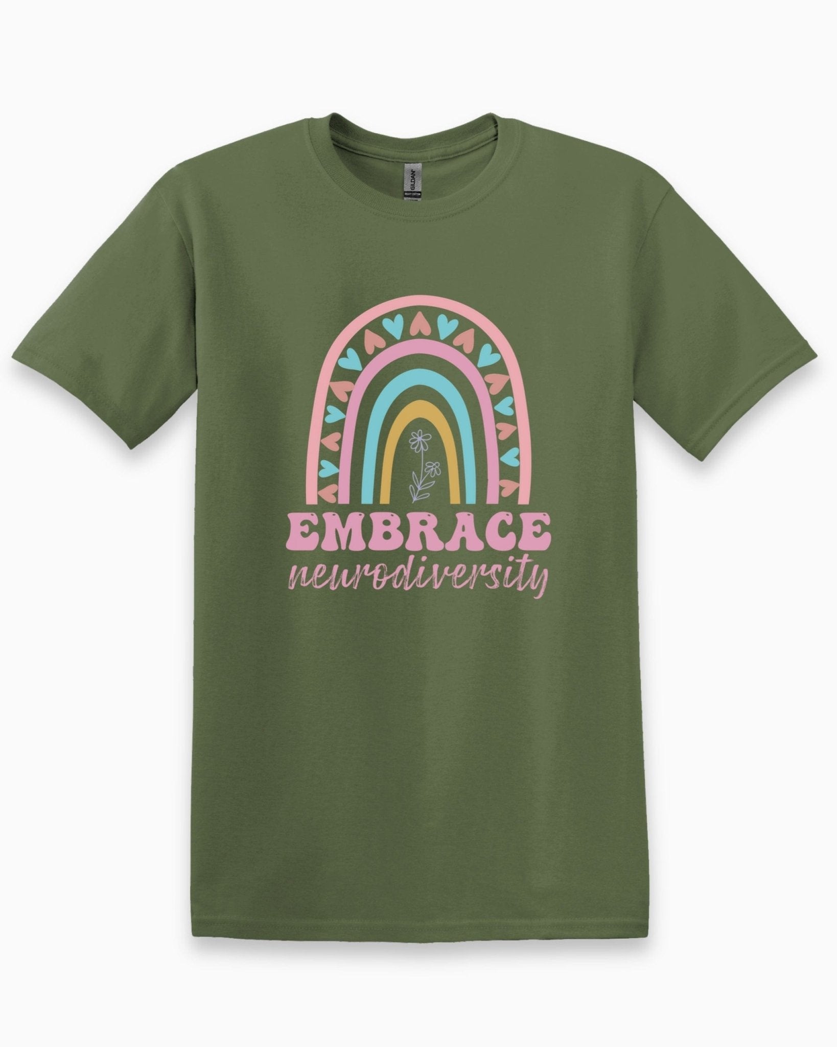 Autism T-Shirt - Embrace Neurodiversity Tee - Daily Bloom
