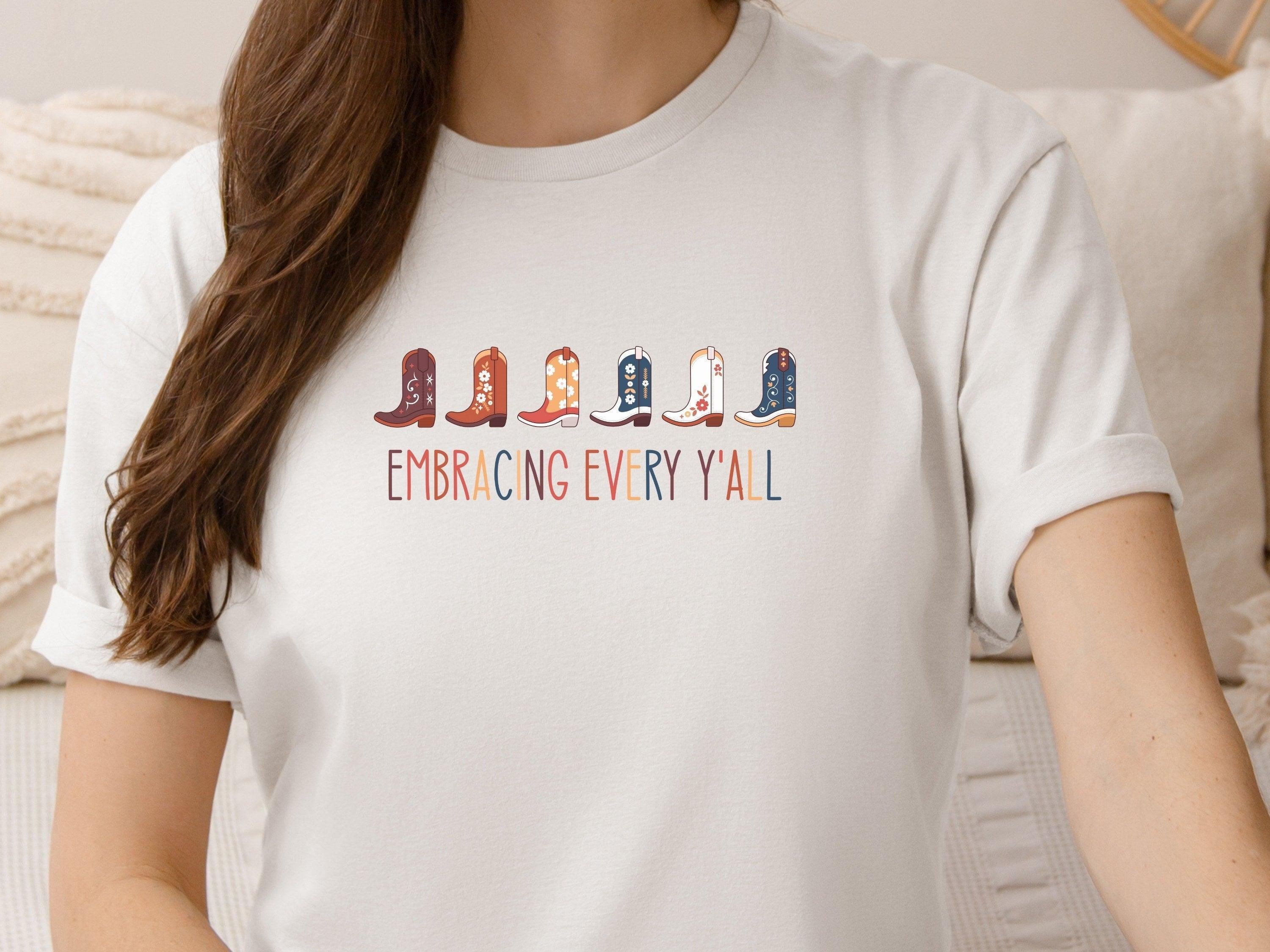 Embracing Every Y'all Tee-Neurodiversity, ADHD & Autism Awareness & Acceptance T-Shirt by Daily Bloom