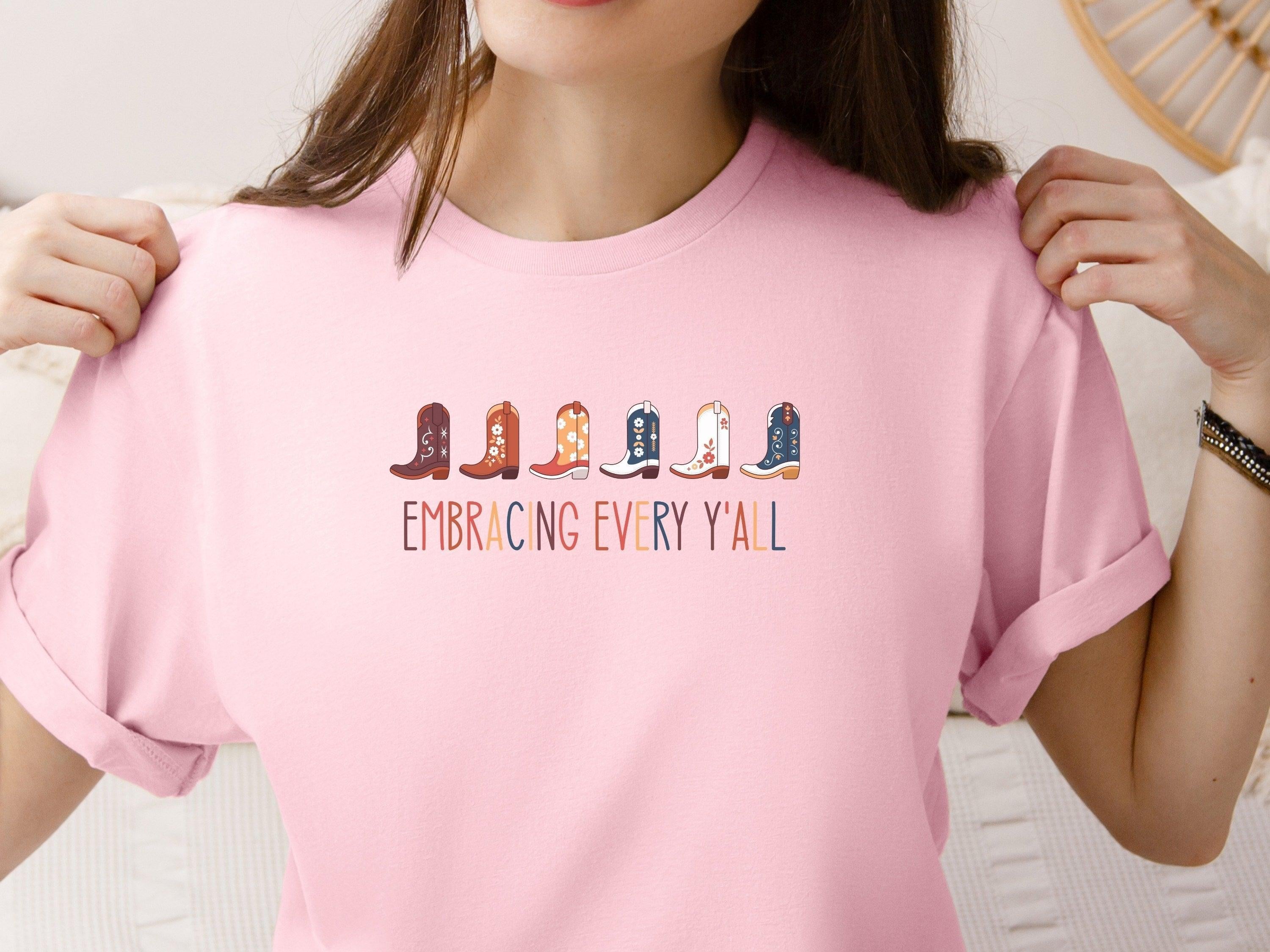 Embracing Every Y'all Tee-Neurodiversity, ADHD & Autism Awareness & Acceptance T-Shirt by Daily Bloom