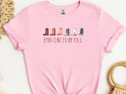 Embracing Every Y'all Tee-Light Pink-Neurodiversity, ADHD & Autism Awareness & Acceptance T-Shirt by Daily Bloom