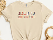 Embracing Every Y'all Tee-Sand-Neurodiversity, ADHD & Autism Awareness & Acceptance T-Shirt by Daily Bloom