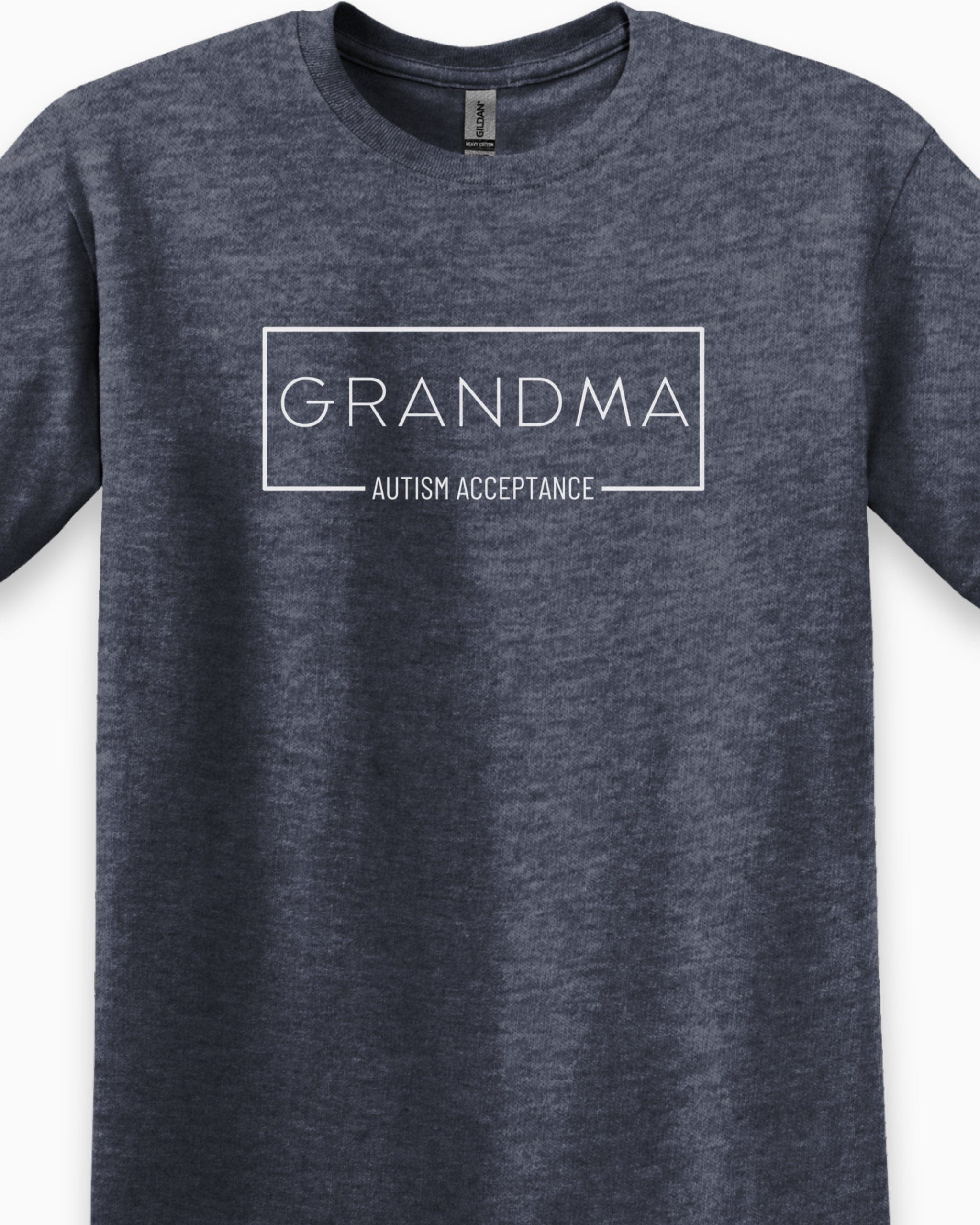 Grandma Box Tee-Neurodiversity, ADHD & Autism Awareness & Acceptance T-Shirt by Daily Bloom