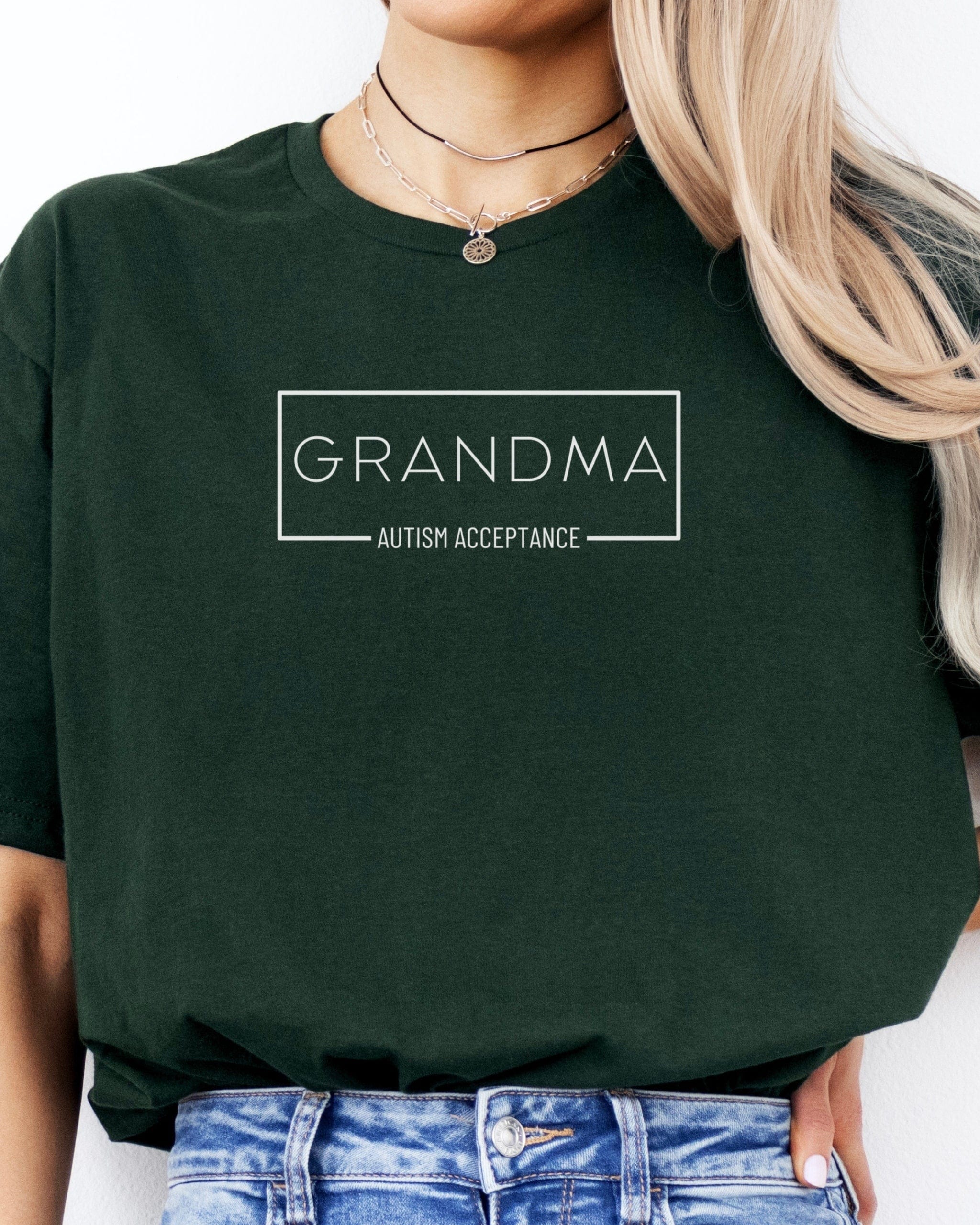 Grandma Box Tee-Neurodiversity, ADHD & Autism Awareness & Acceptance T-Shirt by Daily Bloom