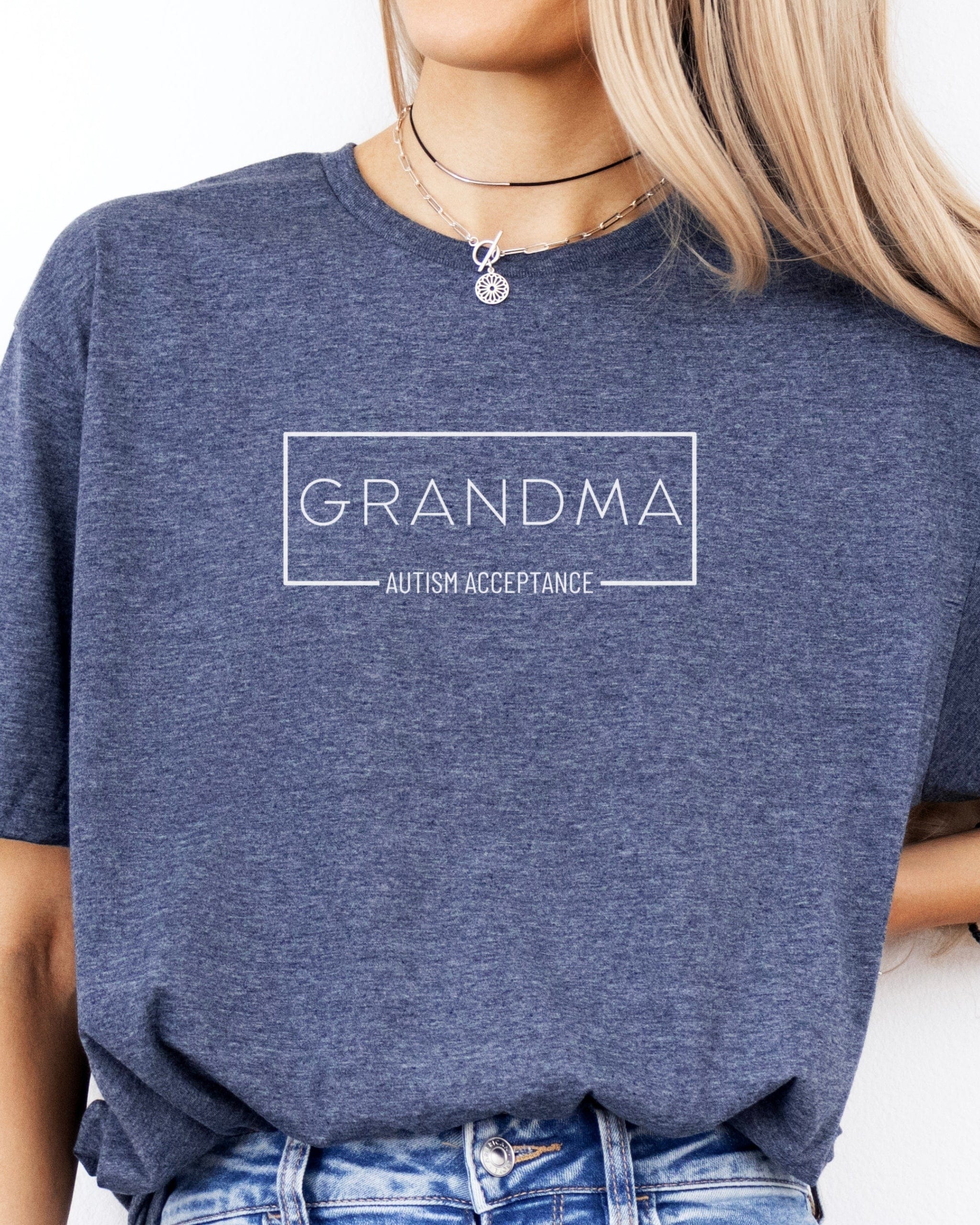 Grandma Box Tee-Neurodiversity, ADHD & Autism Awareness & Acceptance T-Shirt by Daily Bloom