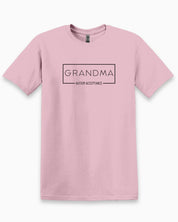 Grandma Box Tee-Light Pink-Neurodiversity, ADHD & Autism Awareness & Acceptance T-Shirt by Daily Bloom