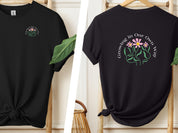 Growing In Our Own Way Tee w/ Back Print-Black-Neurodiversity, ADHD & Autism Awareness & Acceptance T-Shirt by Daily Bloom