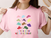 Hats Off to Neurodiversity Tee-Neurodiversity, ADHD & Autism Awareness & Acceptance T-Shirt by Daily Bloom