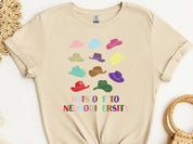 Hats Off to Neurodiversity Tee-Sand-Neurodiversity, ADHD & Autism Awareness & Acceptance T-Shirt by Daily Bloom