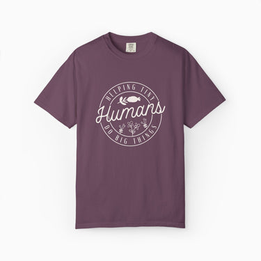 Autism T-Shirt - Helping Tiny Humans Do Big Things Comfort Colors Tee - Daily Bloom