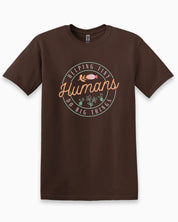 Helping Tiny Humans Do Big Things Tee-Dark Chocolate-Neurodiversity, ADHD & Autism Awareness & Acceptance T-Shirt by Daily Bloom