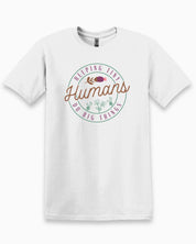 Helping Tiny Humans Do Big Things Tee-White-Neurodiversity, ADHD & Autism Awareness & Acceptance T-Shirt by Daily Bloom