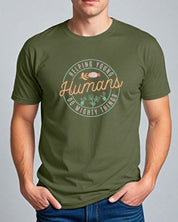 Helping Young Humans Do Mighty Things Tee-Neurodiversity, ADHD & Autism Awareness & Acceptance T-Shirt by Daily Bloom