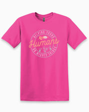 Helping Young Humans Do Mighty Things Tee-Heliconia-Neurodiversity, ADHD & Autism Awareness & Acceptance T-Shirt by Daily Bloom