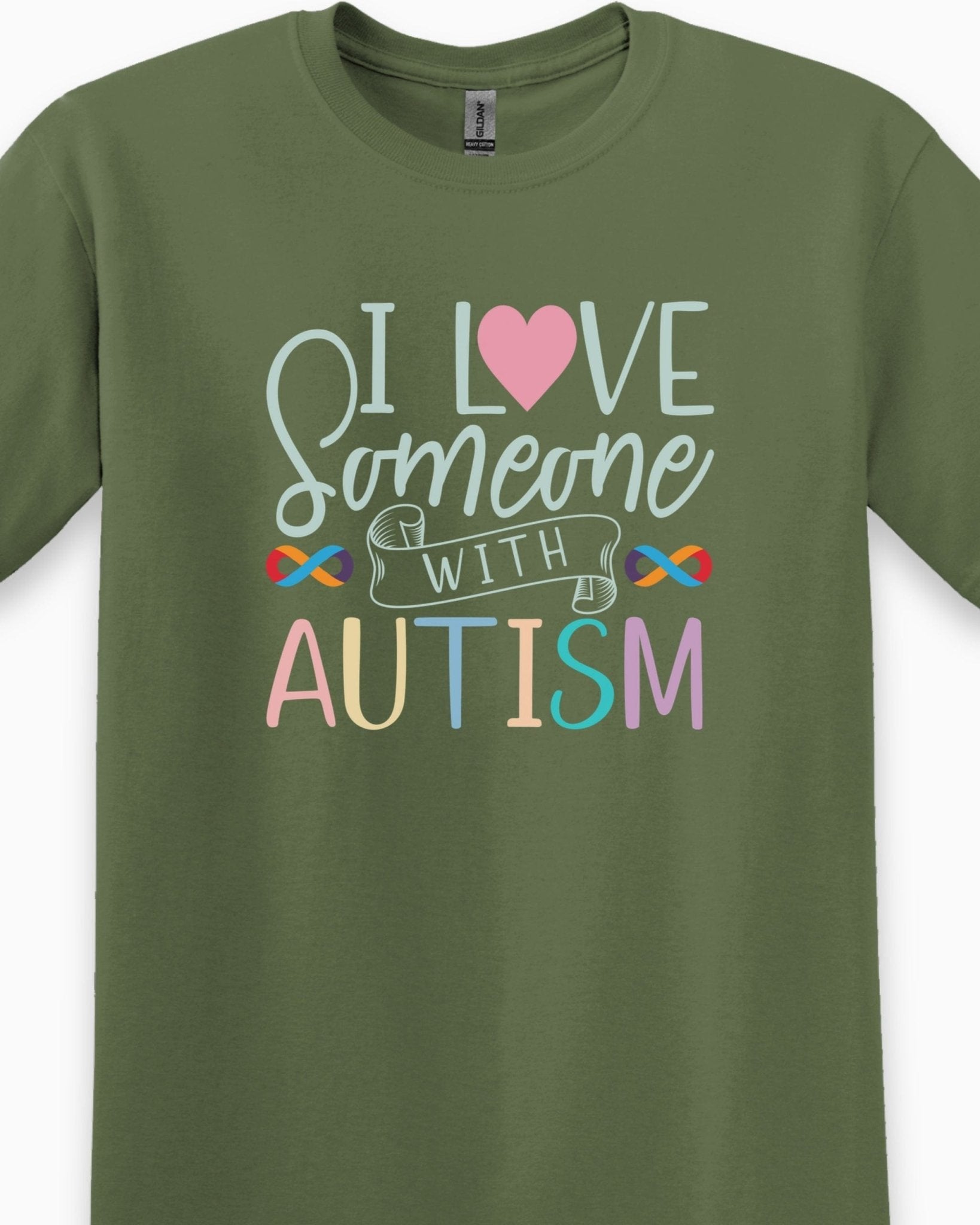 Autism T-Shirt - I Love Someone With Autism Tee - Daily Bloom