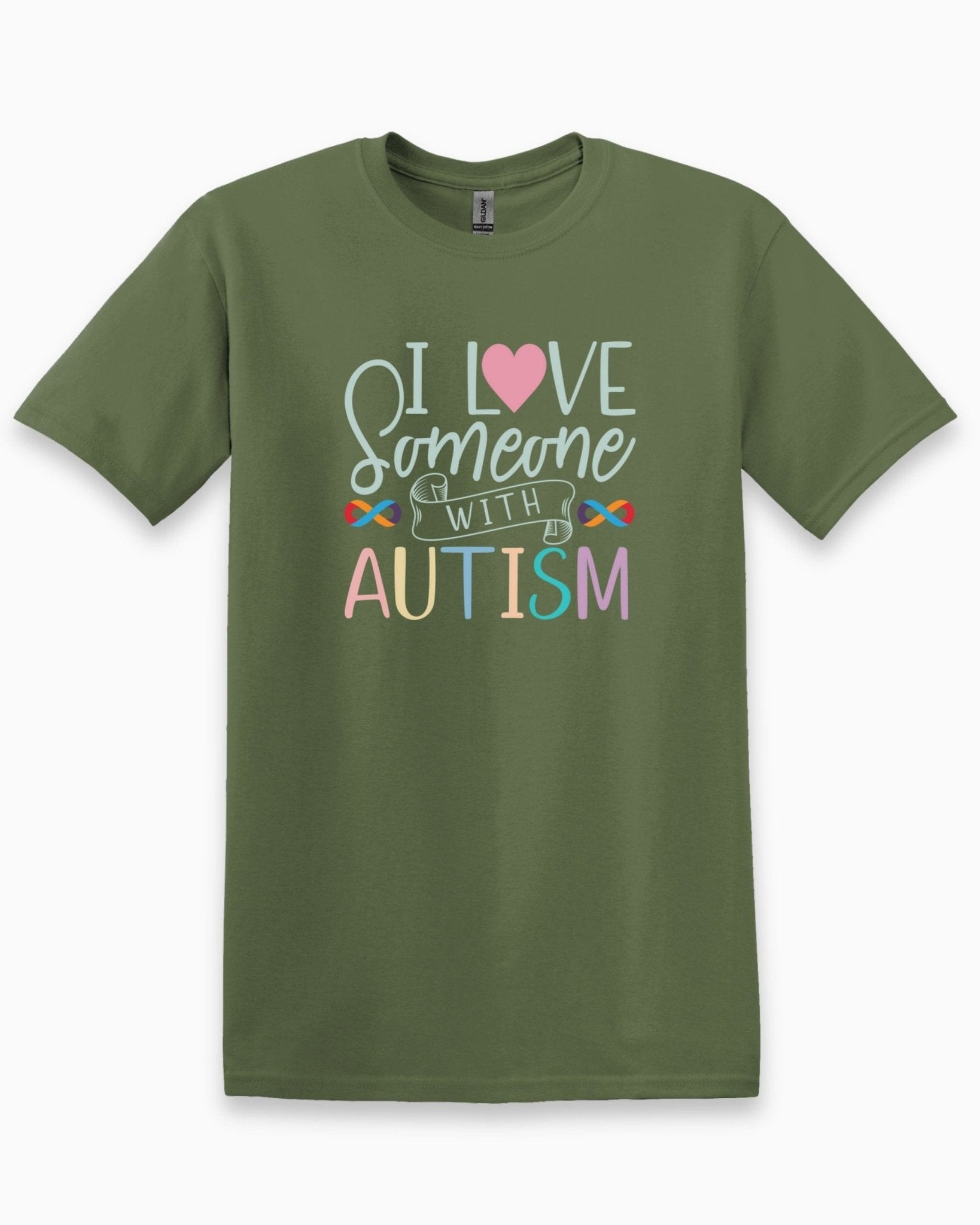 Autism T-Shirt - I Love Someone With Autism Tee - Daily Bloom