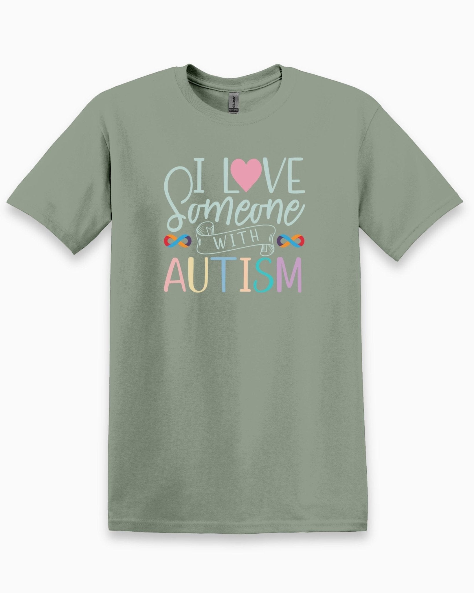 Autism T-Shirt - I Love Someone With Autism Tee - Daily Bloom