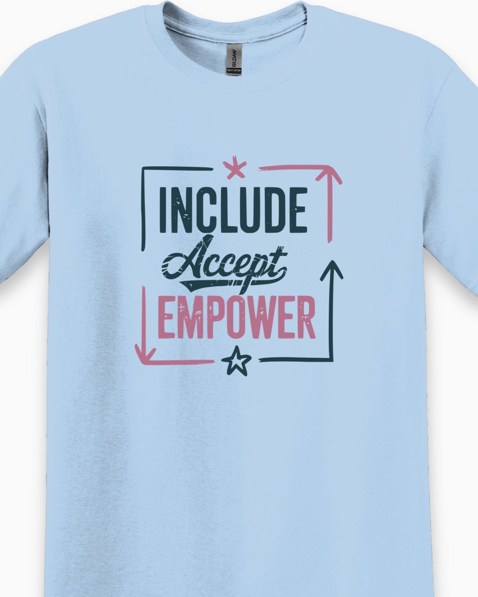 Autism T-Shirt - Include Accept Empower Tee - Daily Bloom