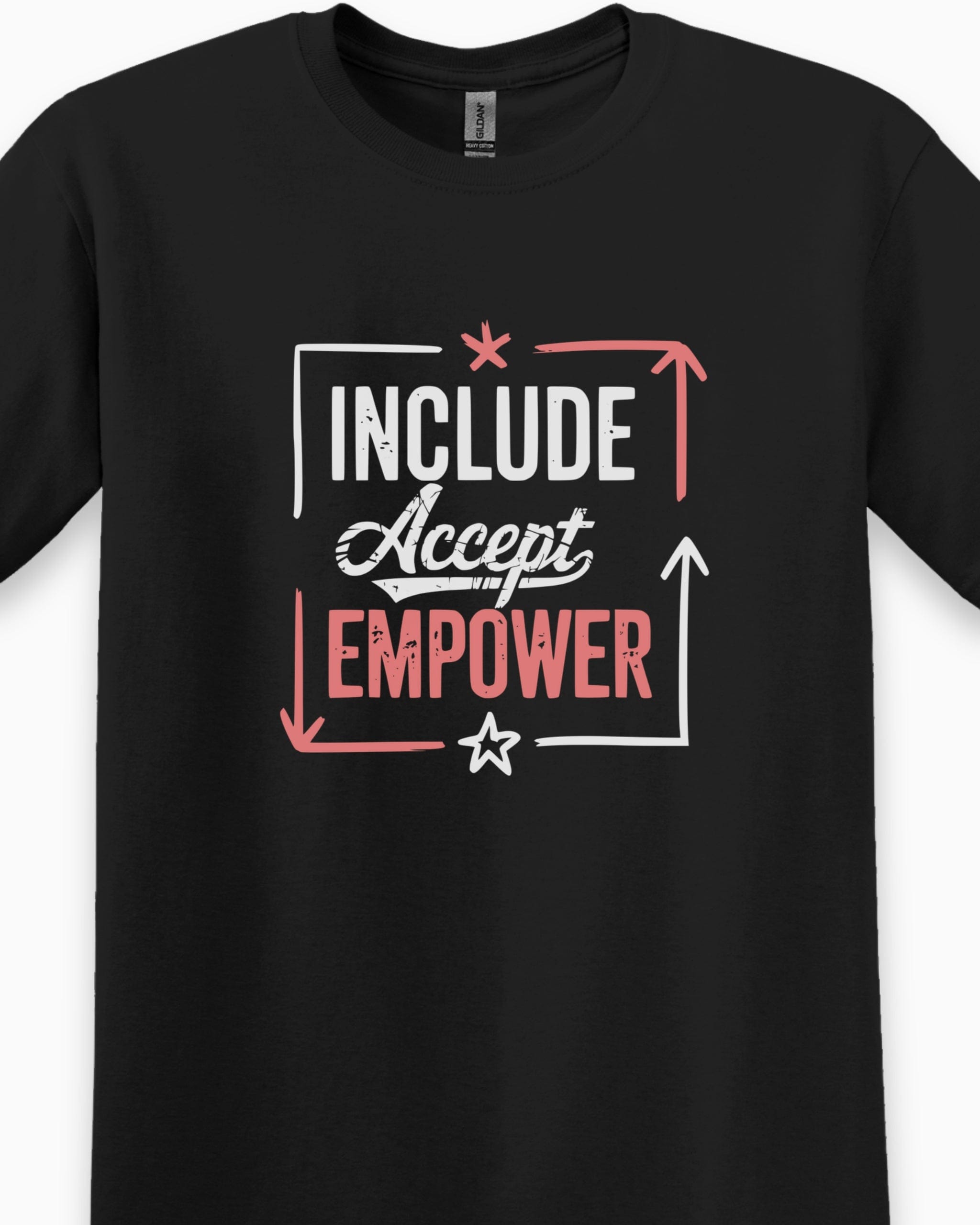 Include Accept Empower Tee-Neurodiversity, ADHD & Autism Awareness & Acceptance T-Shirt by Daily Bloom