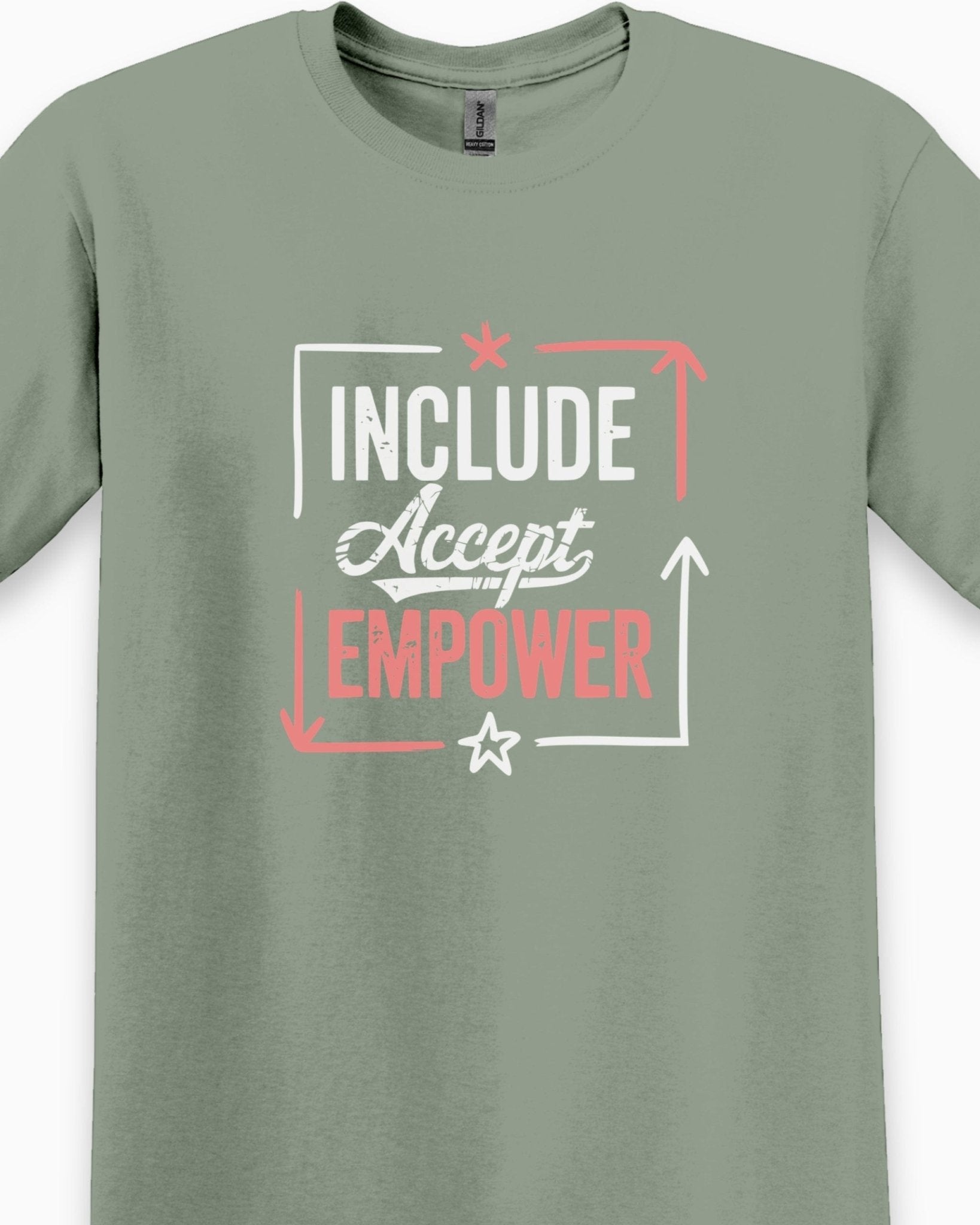 Autism T-Shirt - Include Accept Empower Tee - Daily Bloom