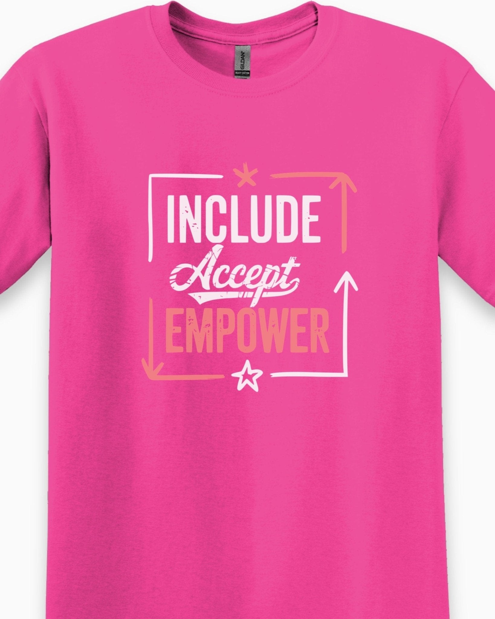 Autism T-Shirt - Include Accept Empower Tee - Daily Bloom