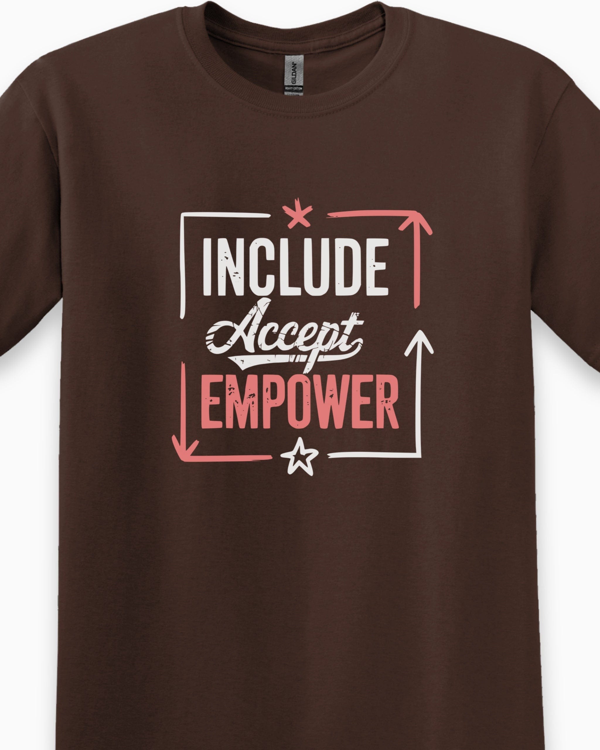Include Accept Empower Tee-Neurodiversity, ADHD & Autism Awareness & Acceptance T-Shirt by Daily Bloom