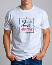 Include Accept Empower Tee-Neurodiversity, ADHD & Autism Awareness & Acceptance T-Shirt by Daily Bloom
