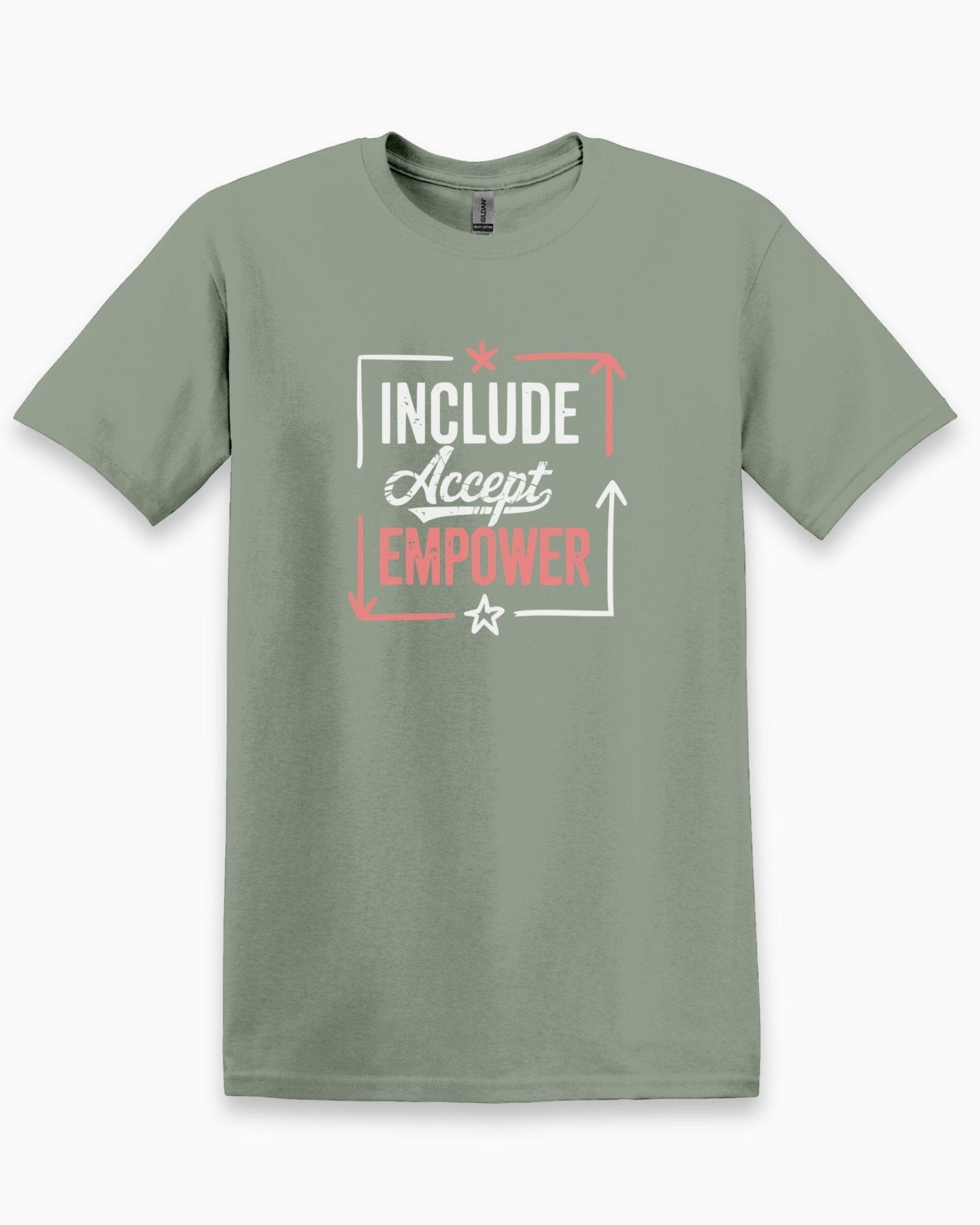 Autism T-Shirt - Include Accept Empower Tee - Daily Bloom