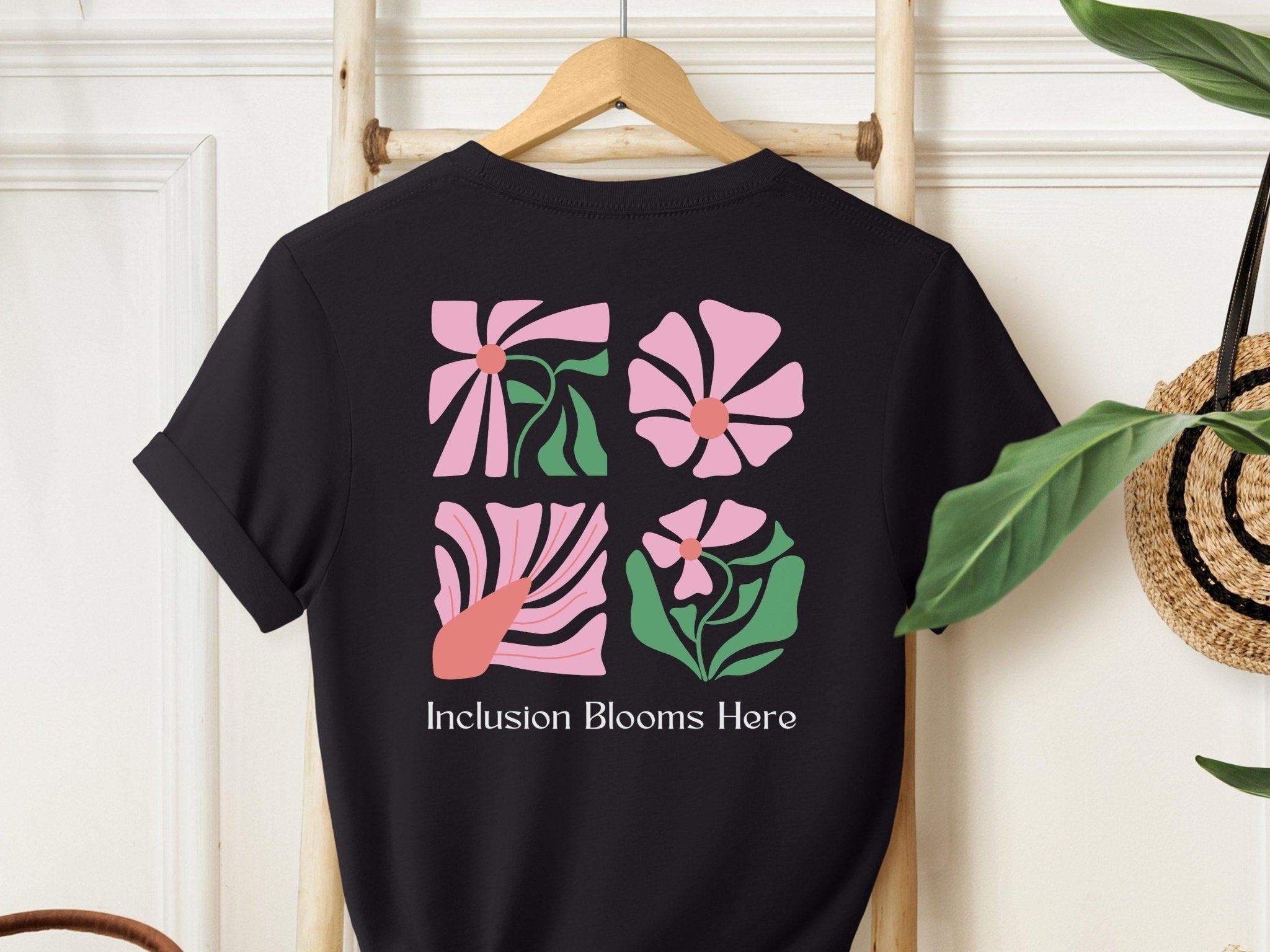 Autism T-Shirt - Inclusion Blooms Here Tee - Daily Bloom