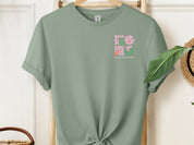 Inclusion Blooms Here Tee-Sage-Neurodiversity, ADHD & Autism Awareness & Acceptance T-Shirt by Daily Bloom