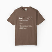 Autism T-Shirt By Daily Bloom Inclusion Definition - Southern Style Comfort Colors Tee Espresso / S
