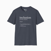 Autism T-Shirt By Daily Bloom Inclusion Definition - Southern Style Tee Heather Navy / S