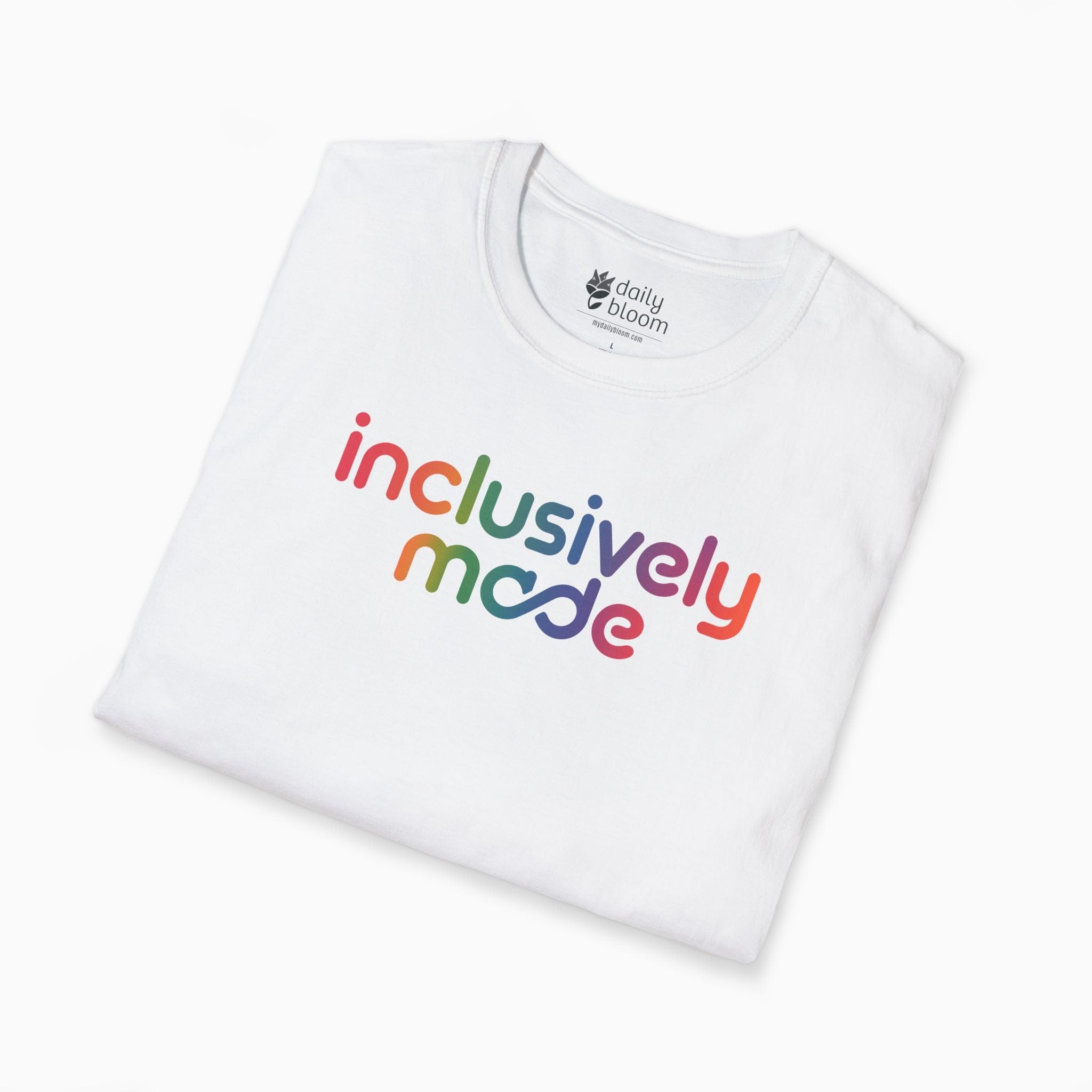 Autism T-Shirt By Daily Bloom Inclusively Made Tag-Free Tee