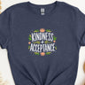 Autism T-Shirt - Kindness + Acceptance Tee - Daily Bloom