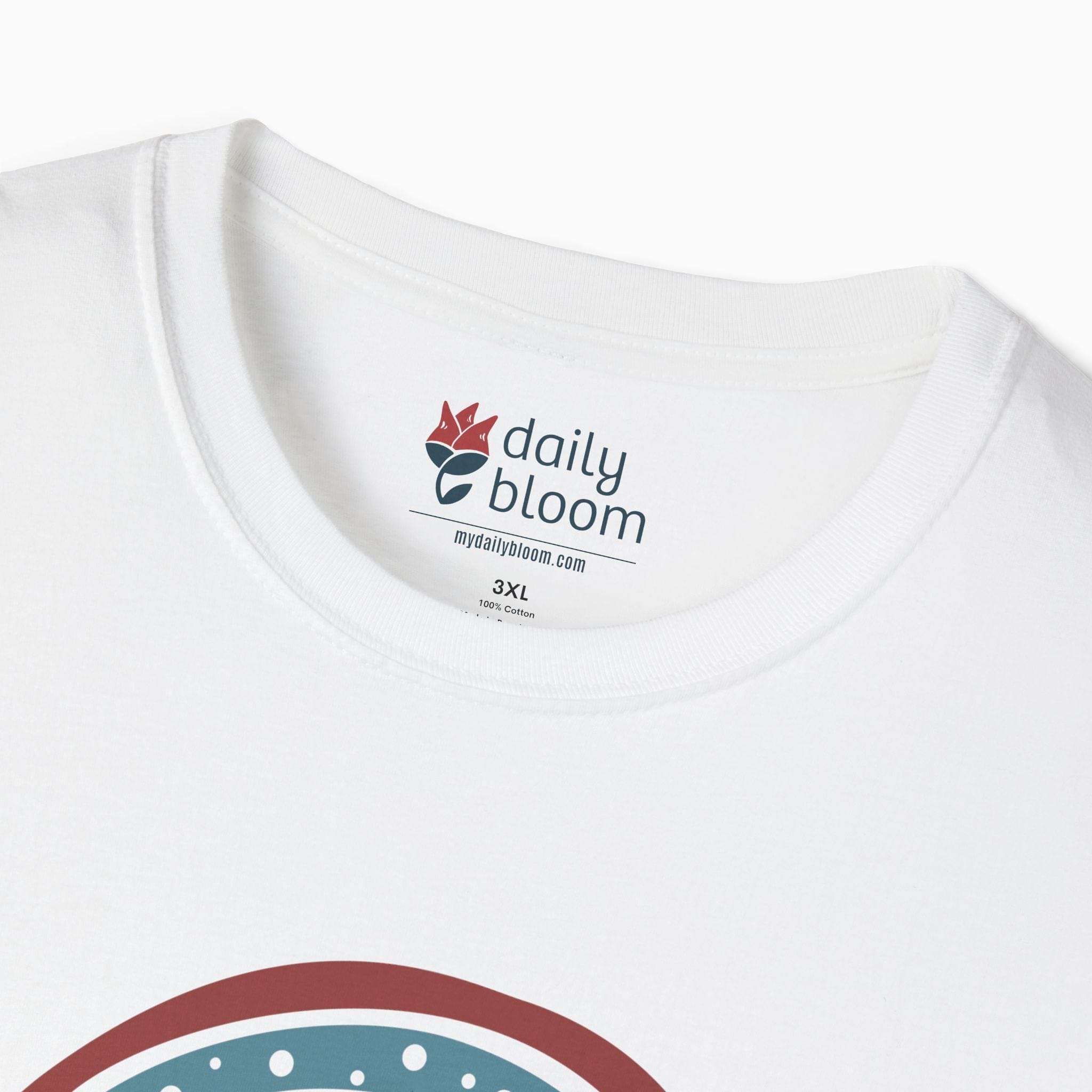 Autism T-Shirt By Daily Bloom Life Happens Visuals Help Tag-Free Tee