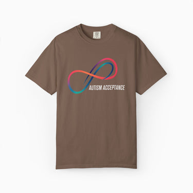 Autism T-Shirt - Loop of Acceptance Comfort Colors T-Shirt - Daily Bloom