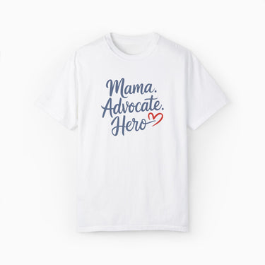 Autism T-Shirt - Mama Advocate Hero Comfort Colors Tee - Daily Bloom
