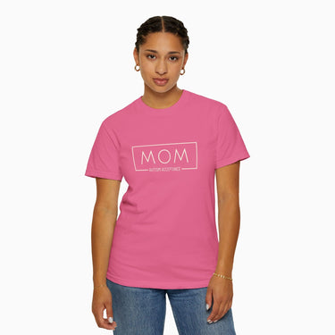 Autism T-Shirt - Mom Box Comfort Colors Tee - Daily Bloom