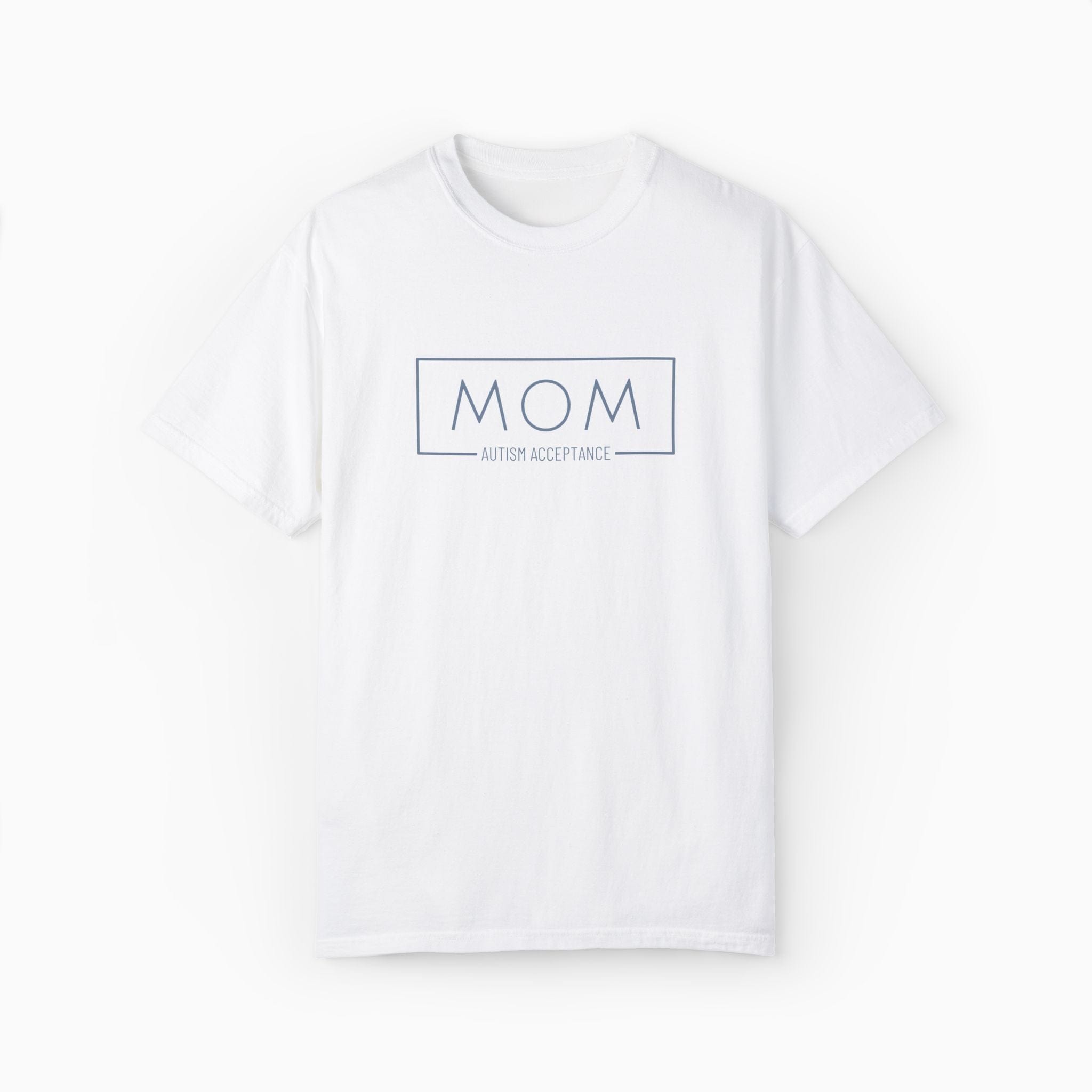 Autism T-Shirt By Daily Bloom Mom Box Comfort Colors Tee White / S