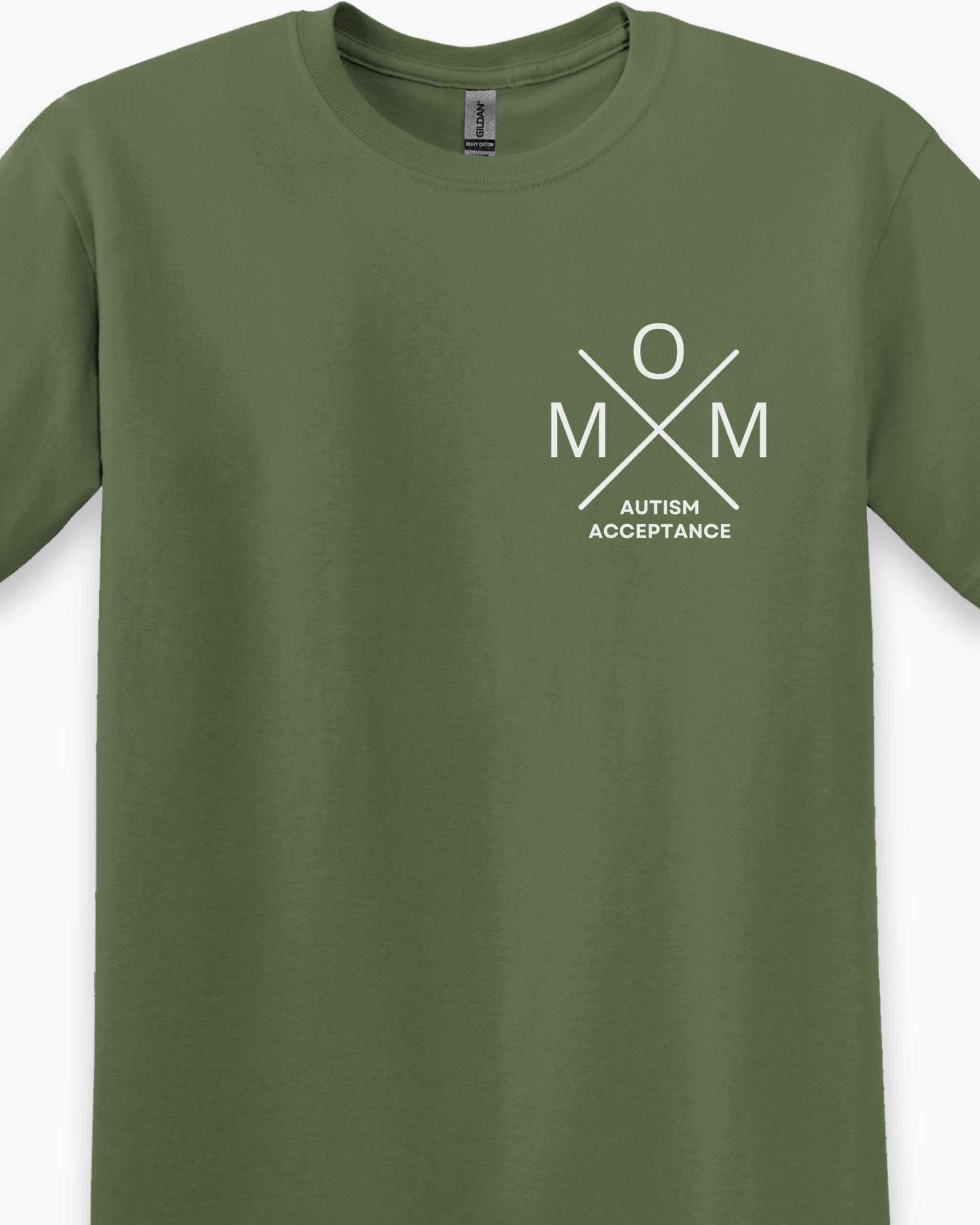 Mom Cross Tee-Neurodiversity, ADHD & Autism Awareness & Acceptance T-Shirt by Daily Bloom