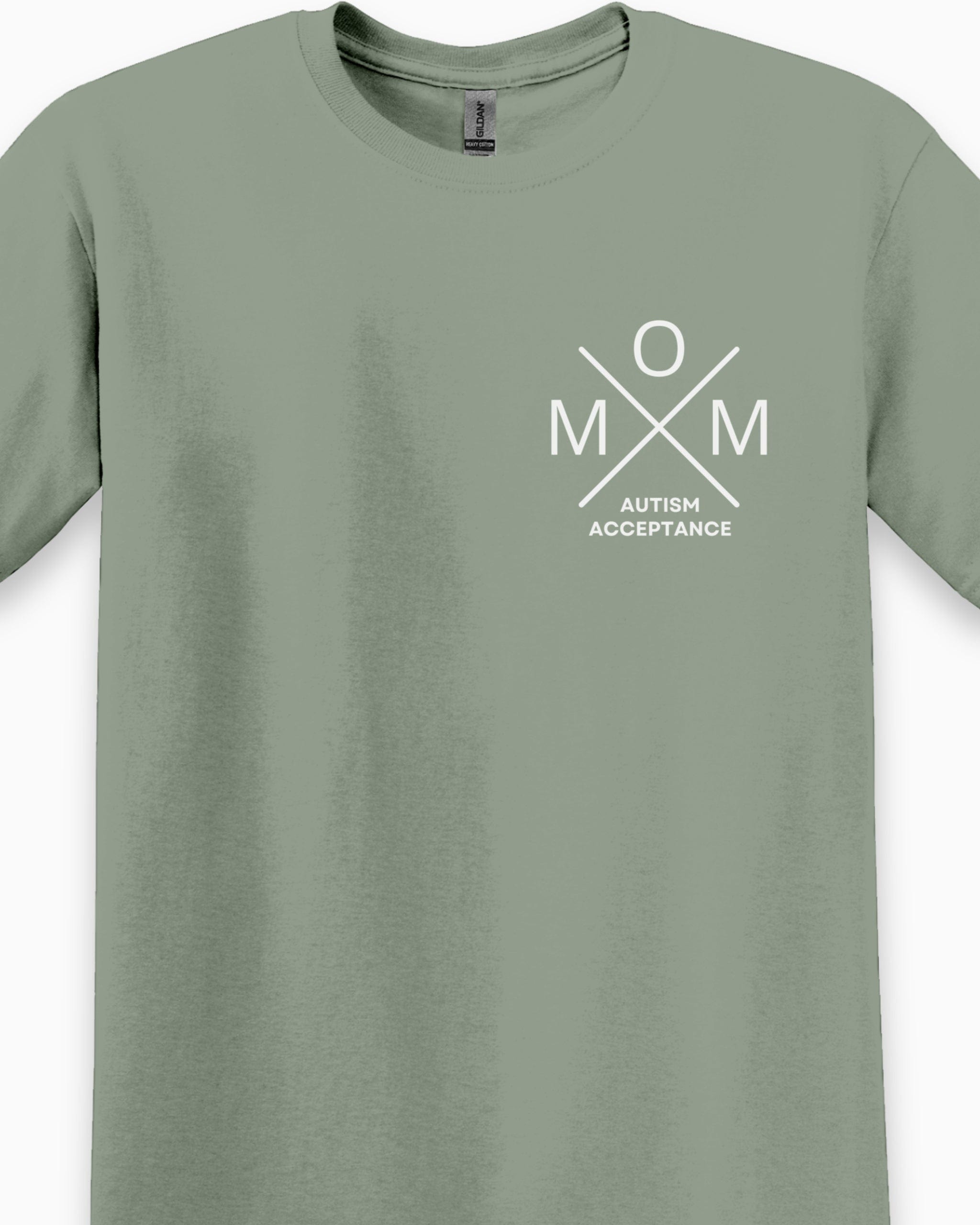 Mom Cross Tee-Neurodiversity, ADHD & Autism Awareness & Acceptance T-Shirt by Daily Bloom